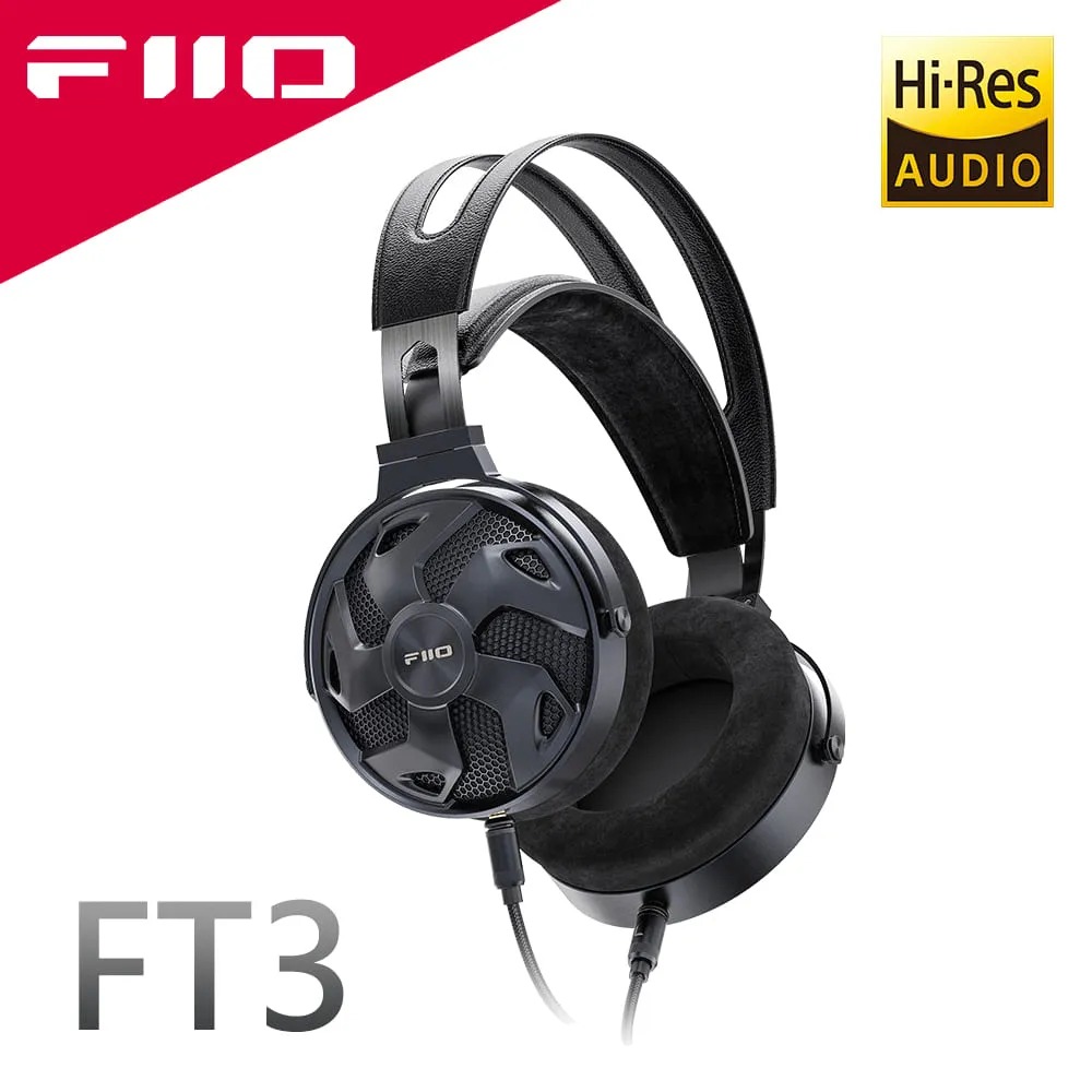 【FiiO】FT3高解析大動圈耳罩式耳機◉80D026